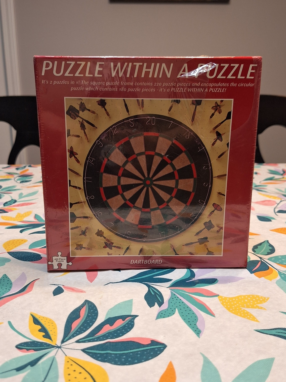 Puzzle Within a Puzzle - Dartboard Jigsaw Puzzle 400 Pieces